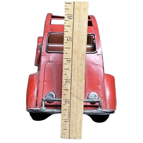 Citroen 2CV Street Classics 1:12 Scale Model Diecast Replica, Red - Picture 4 of 9